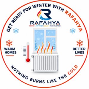 Gray Illustrated Heating Sticker